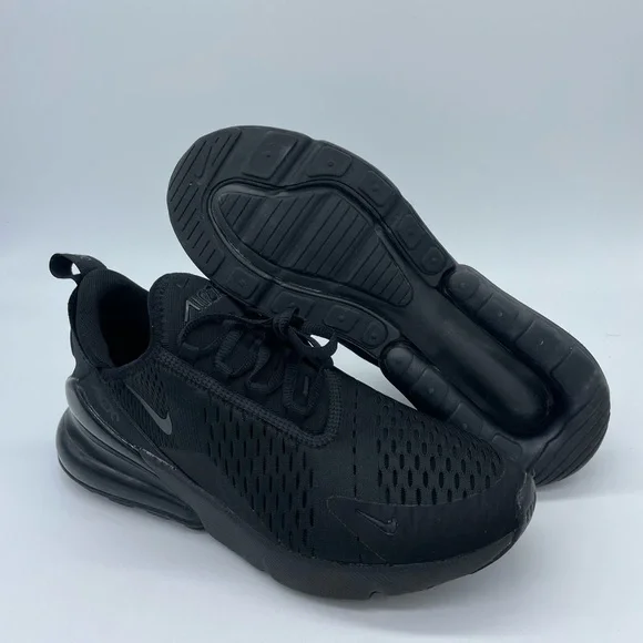 Nike Women’s Air Max 270 Triple Black 2018 - AH6789-006 NWOB - Picture 1 of 5